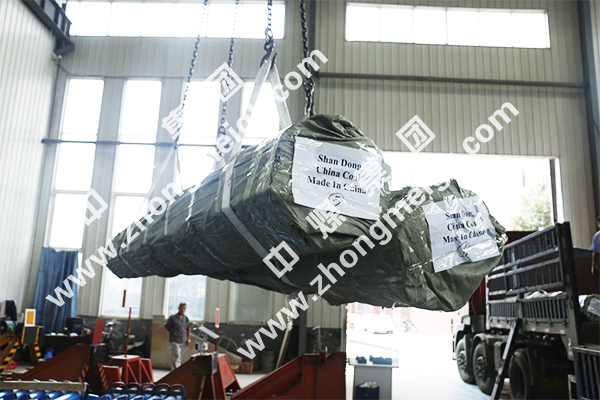中煤集团国际贸易公司一批锚杆设备经青岛港出口伊朗
